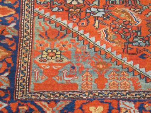 FINE ANTIQUE WEST PERSIAN RUG 205M X 132M 6'9 X 4'3 - ADDITIONAL PHOTO 1