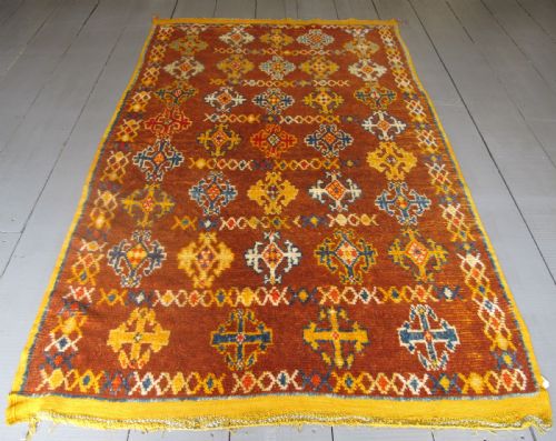 Moroccan Rug, Circa 1910, 2.40m X 1.44m (7'11" X 4'9")