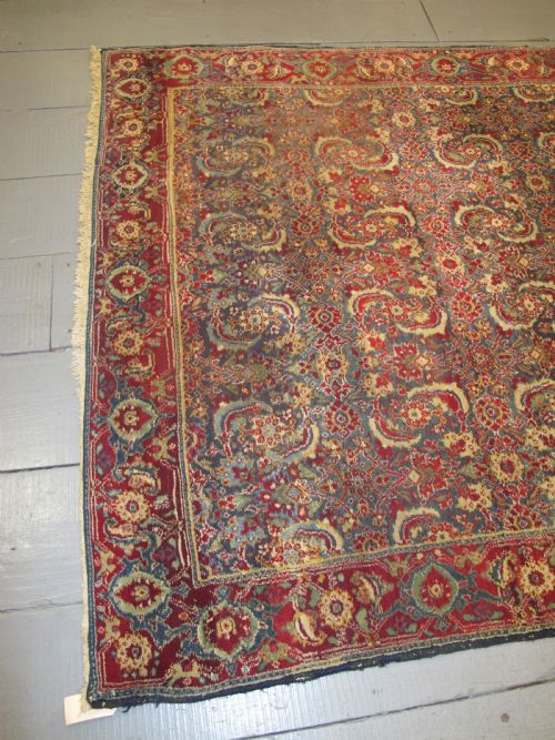AGRA CARPET 293M X 167M 9'8 X 5'5 CIRCA 1890 - ADDITIONAL PHOTO 6