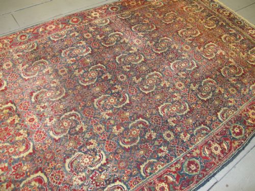 AGRA CARPET 293M X 167M 9'8 X 5'5 CIRCA 1890 - ADDITIONAL PHOTO 7