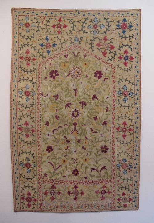 Pretty Uzbek Suzani, 1.47m X 0.92m 4'10"