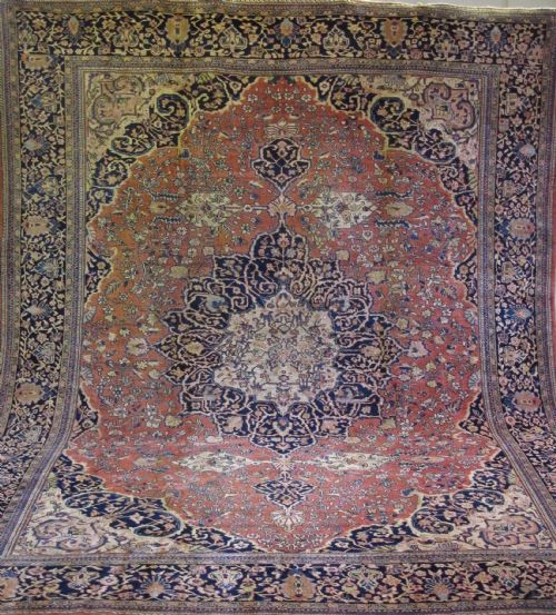 CLASSIC PERSIAN FEREGHAN CARPET CIRCA 1890 370M X 277M - ADDITIONAL PHOTO 2