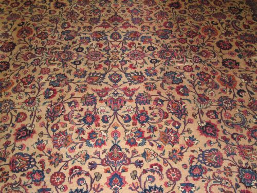 FINE ALLOVER DESIGN PERSIAN CARPET CIRCA 1920 480M X 354M SIGNED 'SABER' - ADDITIONAL PHOTO 2
