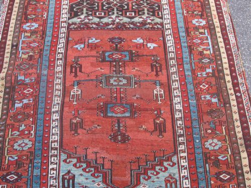 ANTIQUE ANATOLIAN VILLAGE RUG 182M X 130M 6FT X 4FT 3 INCHES - ADDITIONAL PHOTO 2