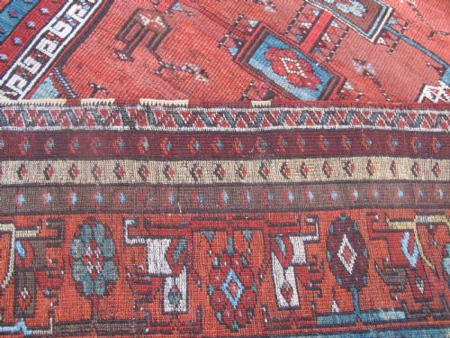 ANTIQUE ANATOLIAN VILLAGE RUG 182M X 130M 6FT X 4FT 3 INCHES - ADDITIONAL PHOTO 3