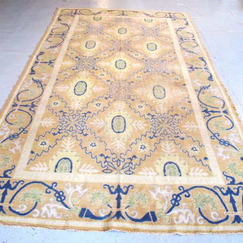 Early 20th Century Spanish Carpet, 3.20m X 1.77m (10ft 6inches, by 5ft 10 Inches)