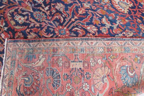 EXCEPTIONAL PALACE SIZE ANTIQUE SULTANABAD CARPET CIRCA 1880 565M X 390M - ADDITIONAL PHOTO 3