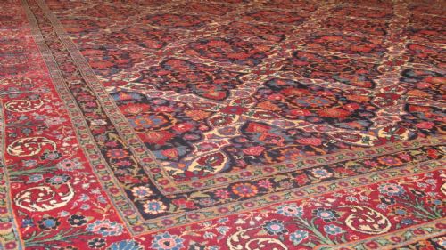 FINE ANTIQUE PERSIAN CARPET 477M X 359M - ADDITIONAL PHOTO 2