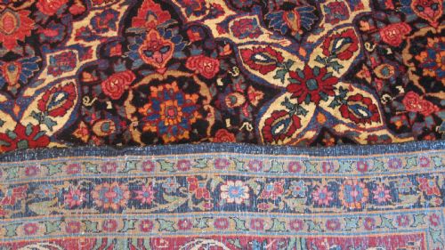 FINE ANTIQUE PERSIAN CARPET 477M X 359M - ADDITIONAL PHOTO 3