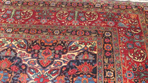 FINE ANTIQUE PERSIAN CARPET 477M X 359M - ADDITIONAL PHOTO 4