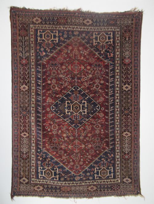 Fine Qashqai Rug, Persia, Circa 1900, 2.10m X 1.45m