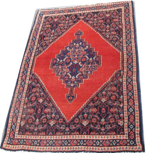 Fine Small Senneh Rug, West Persia, Circa 1910