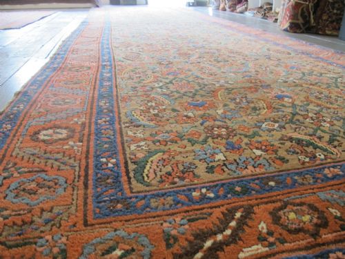 MAGNIFICENT ANTIQUE NORTHWEST PERSIAN GALLERY CARPET 556M X 163M CIRCA 1880 - ADDITIONAL PHOTO 5