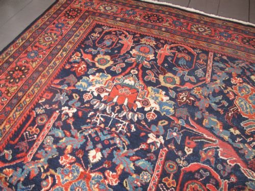 SUPERB MOSTAFI DESIGN ANTIQUE MAHAL CARPET CIRCA 1900 475M X 323M - ADDITIONAL PHOTO 4