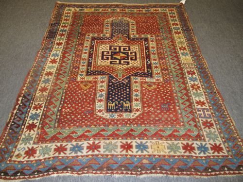 'Snowflake' Kazak Rug, West Caucasus, 19th Century, 2.10m X 1.59m