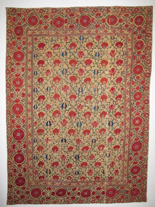 FINE BOKHARA SUZANI CIRCA 1850 225M X 165M