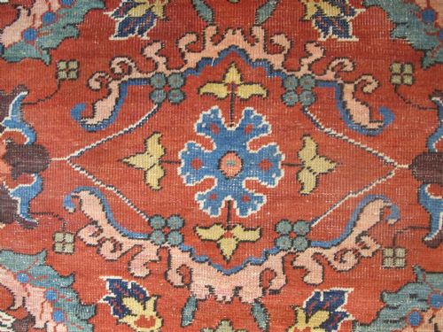 SUPERB LARGE SULTANABAD CARPET CIRCA 1880 540M X 392M - ADDITIONAL PHOTO 3