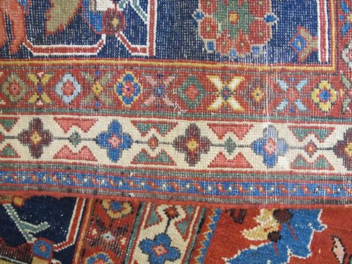 SUPERB LARGE SULTANABAD CARPET CIRCA 1880 540M X 392M - ADDITIONAL PHOTO 4