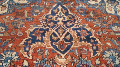EXCEPTIONAL PERSIAN ISFAHAN CARPET CIRCA 1900 416M X 310M - ADDITIONAL PHOTO 8