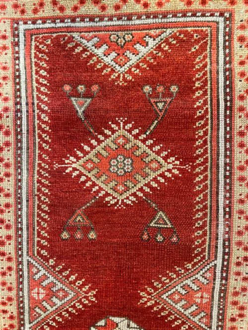 ANTIQUE MELAS RUG 148M X 117M - ADDITIONAL PHOTO 1