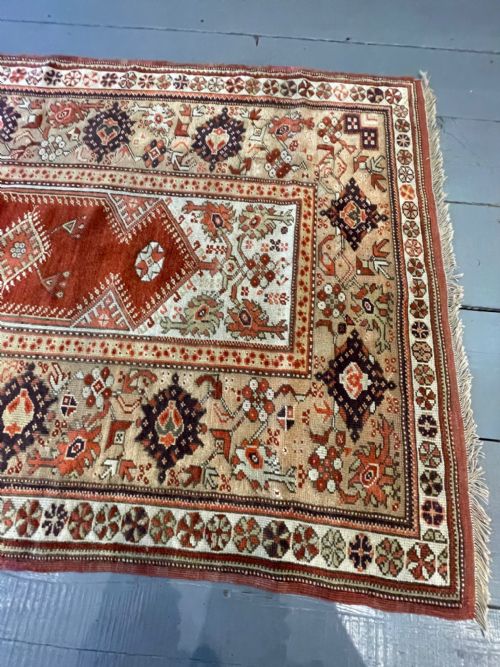ANTIQUE MELAS RUG 148M X 117M - ADDITIONAL PHOTO 4
