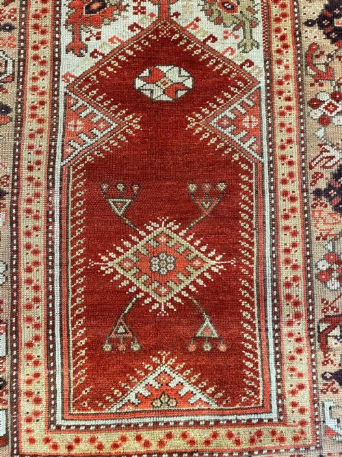 ANTIQUE MELAS RUG 148M X 117M - ADDITIONAL PHOTO 6