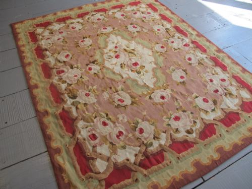 FINE AUBUSSON RUG 190M X 146M - ADDITIONAL PHOTO 1