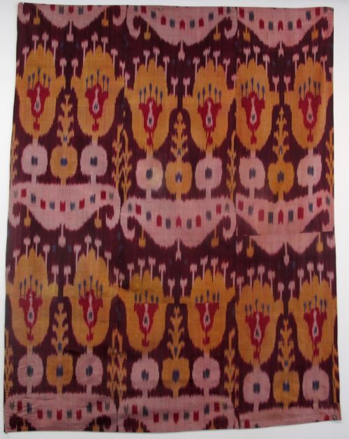 ANTIQUE SILK IKAT PANEL 165M X 126M