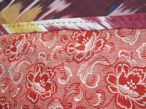 ANTIQUE SILK IKAT PANEL 165M X 126M - ADDITIONAL PHOTO 6