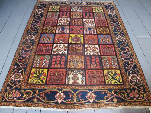 Baktiar Rug, 2.04m X 1.54m, Persia Circa 1900