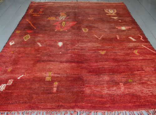 Moroccan Berber Carpet, 2.40m X 2.14m