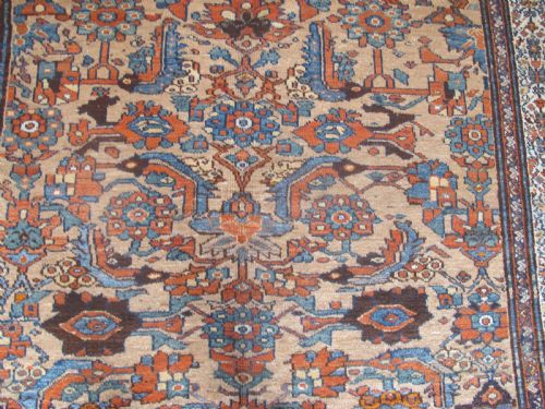 ANTIQUE HAMADAN CARPET WEST PERSIA CIRCA 1900 365M X 200M - ADDITIONAL PHOTO 2