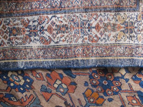 ANTIQUE HAMADAN CARPET WEST PERSIA CIRCA 1900 365M X 200M - ADDITIONAL PHOTO 6