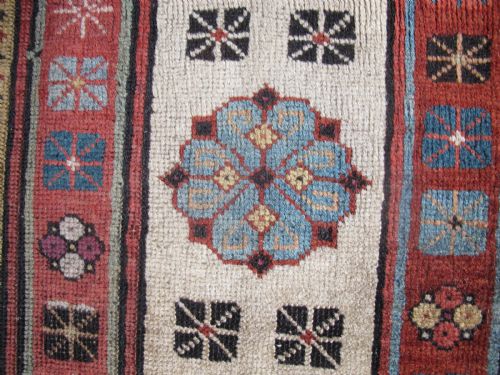 BEAUTIFUL TALISH LONG RUG EAST CAUCASUS CIRCA 1880 262M X 107M - ADDITIONAL PHOTO 4