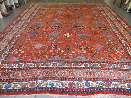 Beautiful Large Bidjar Carpet, Persia, Circa 1880, 4.37m X 3.38m