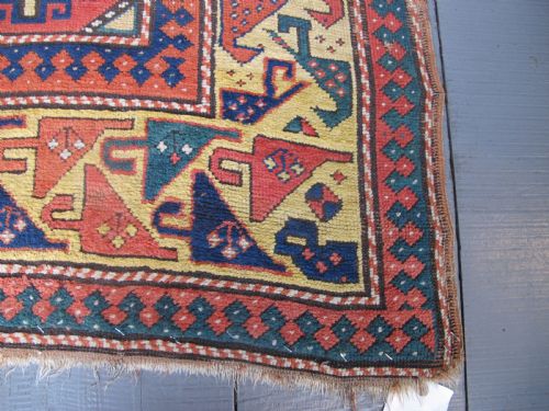 CAUCASIAN RUG WITH MEMLING GULS CIRCA 1870 260M X 120M - ADDITIONAL PHOTO 6