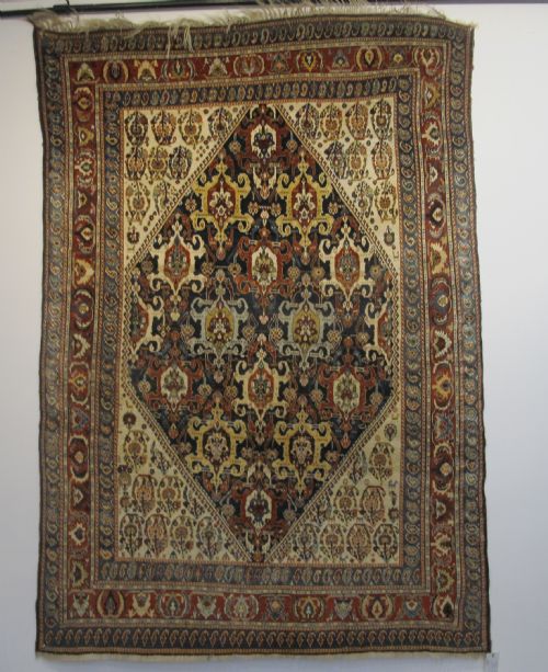 Fine Antique Qashquli Rug, South Persia, 2.20m X 1.55m, Circa 1890