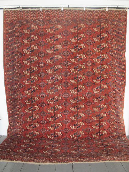 Tekke Main Carpet, Central Asia, Circa 1880, 3.60m X 2.60m