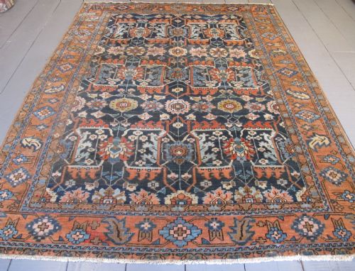 Unusual Heriz Carpet, Circa 1880, 2.62m X 2.05m