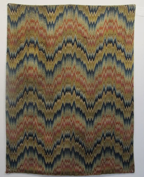 Rare 'Bargello' Work Wool Panel, 1.25m X 0.94m