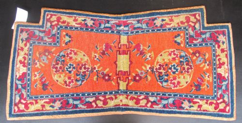 Tibetan Saddle Cover, Circa 1900, 66cm X 130cm