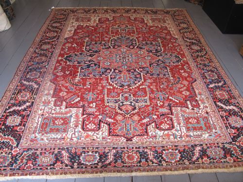 Very Handsome Heriz Carpet, Circa 1900, 3.80m X 3.00m