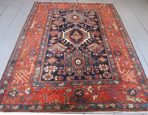 Fine Karaja Rug, North-west Persia, Circa 1870, 1.95m X 1.48m (6'4" X 5'10")