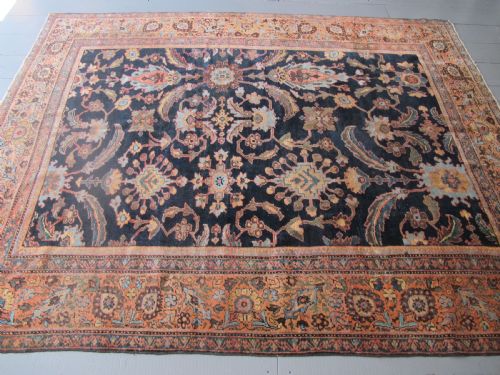 Antique Fereghan Carpet, West Persia, Circa 1880, (9'10" X 8'1")