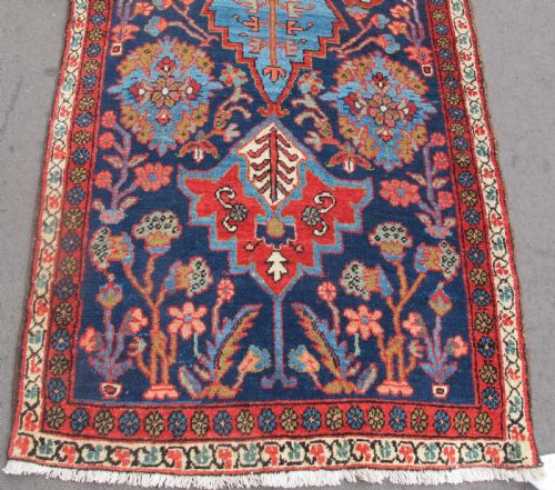 LONG PERSIAN WOOL RUNNER CIRCA 1890 443M X 094M - ADDITIONAL PHOTO 1