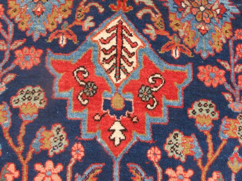 LONG PERSIAN WOOL RUNNER CIRCA 1890 443M X 094M - ADDITIONAL PHOTO 2