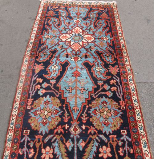 LONG PERSIAN WOOL RUNNER CIRCA 1890 443M X 094M - ADDITIONAL PHOTO 8