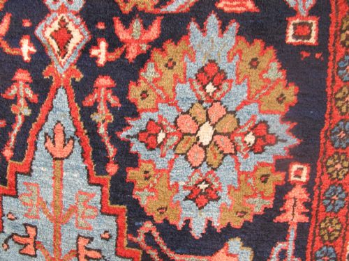 LONG PERSIAN WOOL RUNNER CIRCA 1890 443M X 094M - ADDITIONAL PHOTO 9