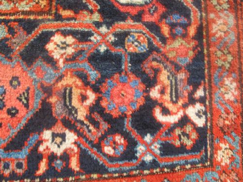FEREGHAN CARPET WITH PLAIN FIELD PERSIA CIRCA 1880 393M X 289M 12' 11 X 9' 6 - ADDITIONAL PHOTO 4