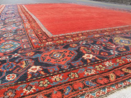 FEREGHAN CARPET WITH PLAIN FIELD PERSIA CIRCA 1880 393M X 289M 12' 11 X 9' 6 - ADDITIONAL PHOTO 7